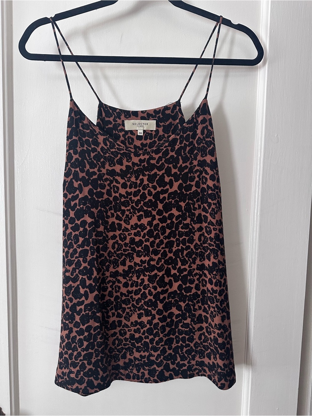 Selected Leopard Print Tank